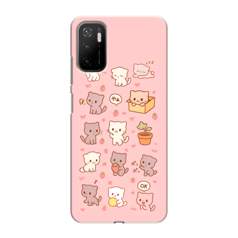 Силиконовый противоударный чехол на Xiaomi Poco M3 Pro с принтом Hello Kitty Хелоу Кити Силиконовый противоударный чехол на Xiaomi Poco M3 Pro с принтом Hello Kitty Хелоу Кити