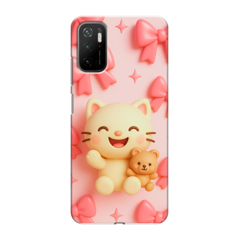 Силиконовый противоударный чехол на Xiaomi Poco M3 Pro с принтом для девочек Силиконовый противоударный чехол на Xiaomi Poco M3 Pro с принтом для девочек