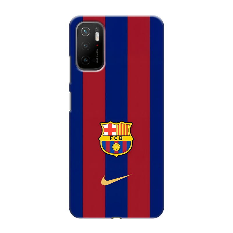 Силиконовый чехол на Xiaomi Poco M3 Pro с принтом Барселона Barcelona Силиконовый чехол на Xiaomi Poco M3 Pro с принтом Барселона Barcelona