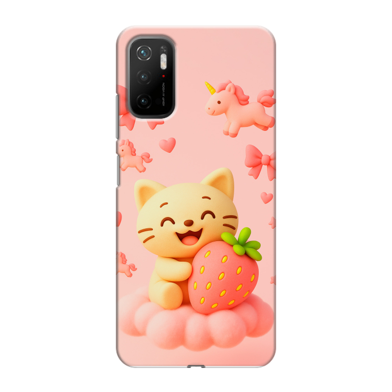 Силиконовый противоударный чехол на Xiaomi Poco M3 Pro с принтом для девочек Силиконовый противоударный чехол на Xiaomi Poco M3 Pro с принтом для девочек