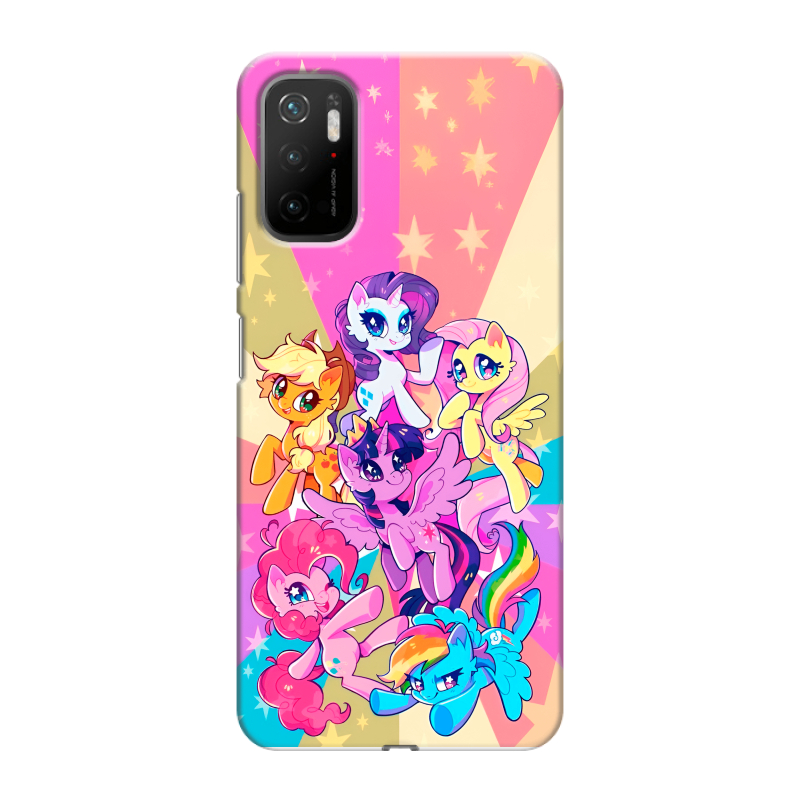 Силиконовый чехол на Xiaomi Poco M3 Pro с принтом My little pony Дружба чудо Силиконовый чехол на Xiaomi Poco M3 Pro с принтом My little pony Дружба чудо