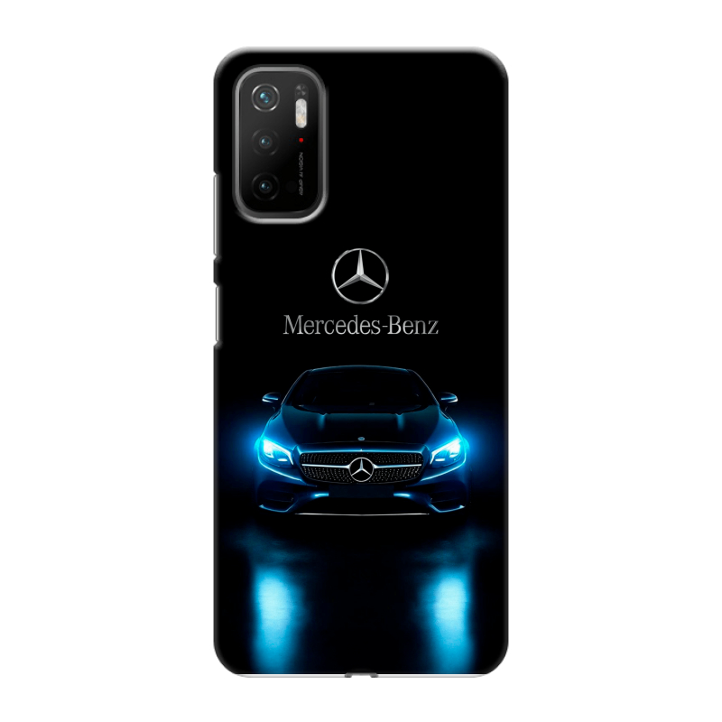 Силиконовый противоударный чехол на Xiaomi Poco M3 Pro с принтом Mercedes Мерседес Силиконовый противоударный чехол на Xiaomi Poco M3 Pro с принтом Mercedes Мерседес