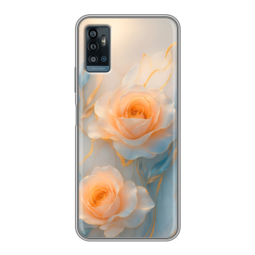 Силиконовый чехол на ZTE Blade A71 с принтом Женский Силиконовый чехол на ZTE Blade A71 с принтом Женский