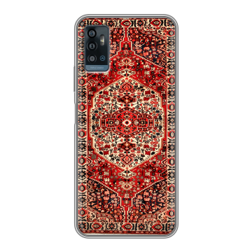 Силиконовый чехол на ZTE Blade A71 с принтом Ковер