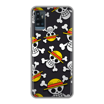 Силиконовый чехол на ZTE Blade A71 с принтом One Piece Ван Пис Силиконовый чехол на ZTE Blade A71 с принтом One Piece Ван Пис