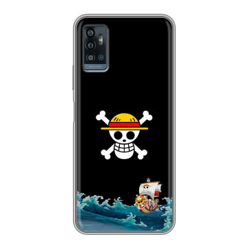 Силиконовый чехол на ZTE Blade A71 с принтом One Piece Ван Пис