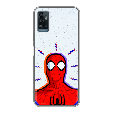 Силиконовый чехол на ZTE Blade A71 с принтом Spiderman Человек паук Силиконовый чехол на ZTE Blade A71 с принтом Spiderman Человек паук