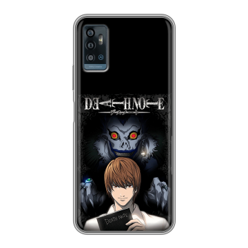 Силиконовый чехол на ZTE Blade A71 с принтом Death note Тетрадь смерти Силиконовый чехол на ZTE Blade A71 с принтом Death note Тетрадь смерти