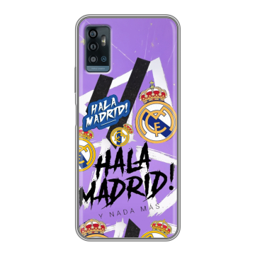 Силиконовый чехол на ZTE Blade A71 с принтом Real Madrid Реал Мадрид Силиконовый чехол на ZTE Blade A71 с принтом Real Madrid Реал Мадрид