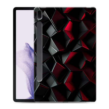 Силиконовый чехол на Samsung Galaxy Tab S7 FE с принтом Абстракция Силиконовый чехол на Samsung Galaxy Tab S7 FE с принтом Абстракция