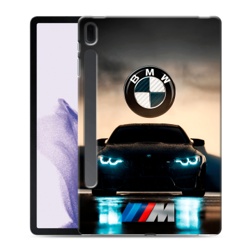 Силиконовый чехол на Samsung Galaxy Tab S7 FE с принтом БМВ BMW