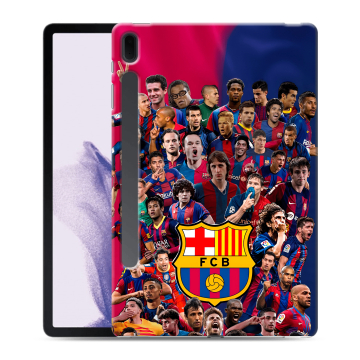 Силиконовый чехол на Samsung Galaxy Tab S7 FE с принтом Барселона Barcelona Силиконовый чехол на Samsung Galaxy Tab S7 FE с принтом Барселона Barcelona