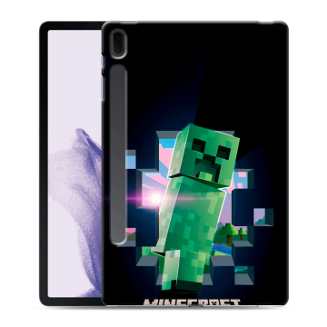 Силиконовый чехол на Samsung Galaxy Tab S7 FE с принтом Майнкрафт Minecraft Силиконовый чехол на Samsung Galaxy Tab S7 FE с принтом Майнкрафт Minecraft
