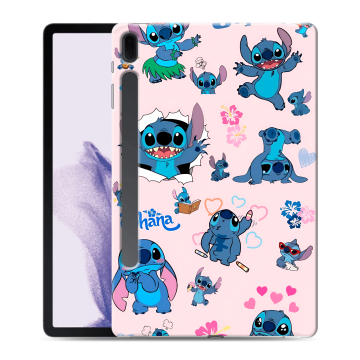 Силиконовый чехол на Samsung Galaxy Tab S7 FE с принтом Лило и Стич Силиконовый чехол на Samsung Galaxy Tab S7 FE с принтом Лило и Стич