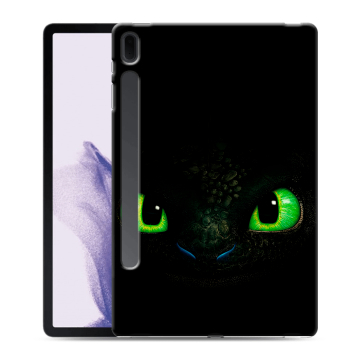 Силиконовый чехол на Samsung Galaxy Tab S7 FE с принтом Как приручить дракона Силиконовый чехол на Samsung Galaxy Tab S7 FE с принтом Как приручить дракона