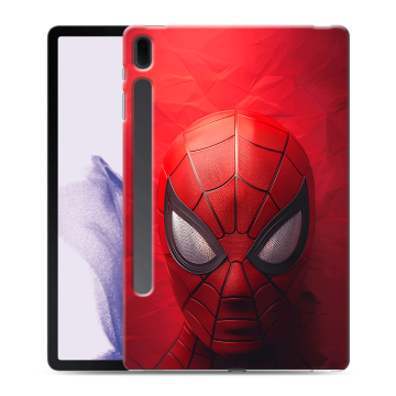 Силиконовый чехол на Samsung Galaxy Tab S7 FE с принтом Spiderman Человек паук Силиконовый чехол на Samsung Galaxy Tab S7 FE с принтом Spiderman Человек паук