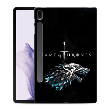 Силиконовый чехол на Samsung Galaxy Tab S7 FE с принтом Игра Престолов Game Thrones Силиконовый чехол на Samsung Galaxy Tab S7 FE с принтом Игра Престолов Game Thrones