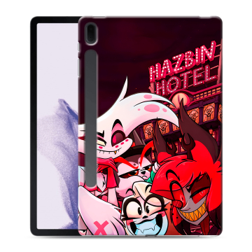 Силиконовый чехол на Samsung Galaxy Tab S7 FE с принтом Hazbin Hotel Отель Хазбин Силиконовый чехол на Samsung Galaxy Tab S7 FE с принтом Hazbin Hotel Отель Хазбин