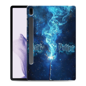 Силиконовый чехол на Samsung Galaxy Tab S7 FE с принтом Harry Potter Гарри Поттер Силиконовый чехол на Samsung Galaxy Tab S7 FE с принтом Harry Potter Гарри Поттер