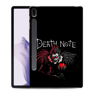 Силиконовый чехол на Samsung Galaxy Tab S7 FE с принтом Death note Тетрадь смерти