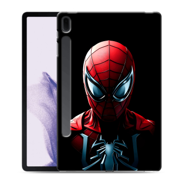 Силиконовый чехол на Samsung Galaxy Tab S7 FE с принтом Spiderman Человек паук Силиконовый чехол на Samsung Galaxy Tab S7 FE с принтом Spiderman Человек паук