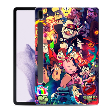 Силиконовый чехол на Samsung Galaxy Tab S7 FE с принтом Gravity Falls Гравити Фолз Силиконовый чехол на Samsung Galaxy Tab S7 FE с принтом Gravity Falls Гравити Фолз