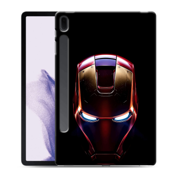 Силиконовый чехол на Samsung Galaxy Tab S7 FE с принтом IronMan Железный человек Силиконовый чехол на Samsung Galaxy Tab S7 FE с принтом IronMan Железный человек