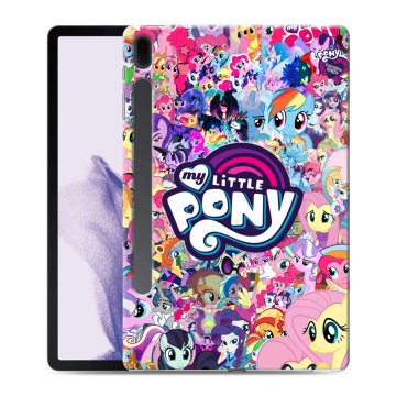 Силиконовый чехол на Samsung Galaxy Tab S7 FE с принтом My little pony Дружба чудо Силиконовый чехол на Samsung Galaxy Tab S7 FE с принтом My little pony Дружба чудо