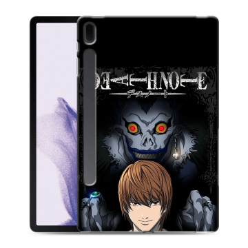 Силиконовый чехол на Samsung Galaxy Tab S7 FE с принтом Death note Тетрадь смерти