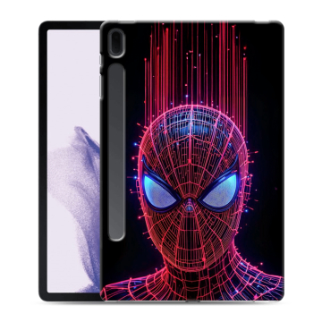 Силиконовый чехол на Samsung Galaxy Tab S7 FE с принтом Spiderman Человек паук Силиконовый чехол на Samsung Galaxy Tab S7 FE с принтом Spiderman Человек паук