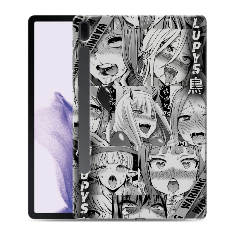 Силиконовый чехол на Samsung Galaxy Tab S7 FE с принтом Ahegao Ахегао Аниме Силиконовый чехол на Samsung Galaxy Tab S7 FE с принтом Ahegao Ахегао Аниме