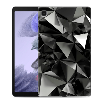 Силиконовый чехол на планшета Samsung Galaxy Tab A7 lite с принтом Черные кристаллы Силиконовый чехол на планшета Samsung Galaxy Tab A7 lite с принтом Черные кристаллы
