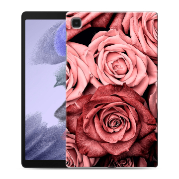 Силиконовый чехол на планшета Samsung Galaxy Tab A7 lite с принтом Цветы розы Силиконовый чехол на планшета Samsung Galaxy Tab A7 lite с принтом Цветы розы