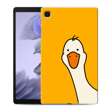 Силиконовый чехол на Samsung Galaxy Tab A7 lite с принтом Утка