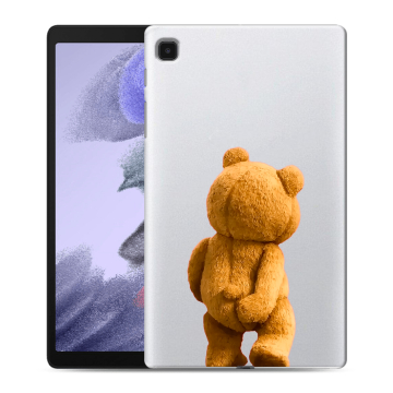Силиконовый чехол на Samsung Galaxy Tab A7 lite с принтом Медведь Силиконовый чехол на Samsung Galaxy Tab A7 lite с принтом Медведь