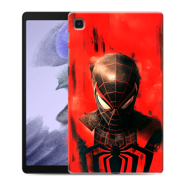 Силиконовый чехол на Samsung Galaxy Tab A7 lite с принтом человек паук spiderman Силиконовый чехол на Samsung Galaxy Tab A7 lite с принтом человек паук spiderman
