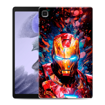 Силиконовый чехол на Samsung Galaxy Tab A7 lite с принтом Железный человек Ironman Силиконовый чехол на Samsung Galaxy Tab A7 lite с принтом Железный человек Ironman