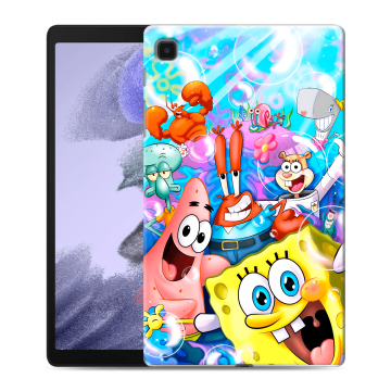 Силиконовый чехол на Samsung Galaxy Tab A7 lite с принтом спанчбоб спанч боб Силиконовый чехол на Samsung Galaxy Tab A7 lite с принтом спанчбоб спанч боб