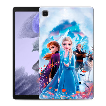 Силиконовый чехол на Samsung Galaxy Tab A7 lite с принтом Холодное сердце Frozen Силиконовый чехол на Samsung Galaxy Tab A7 lite с принтом Холодное сердце Frozen