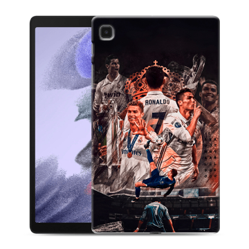 Силиконовый чехол на Samsung Galaxy Tab A7 lite с принтом Реал Роналдо Real Ronaldo