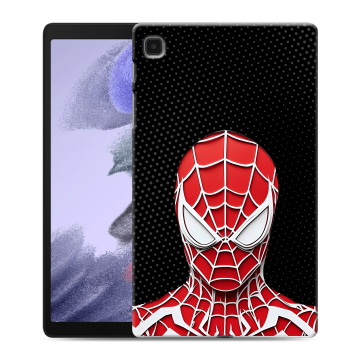 Силиконовый чехол на Samsung Galaxy Tab A7 lite с принтом человек паук spiderman