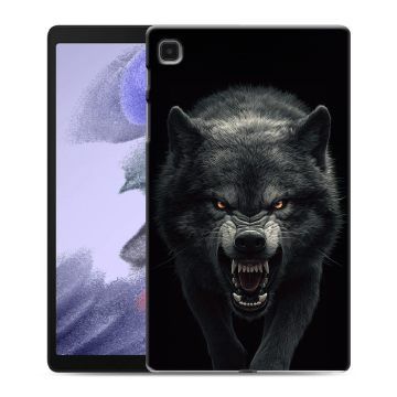Силиконовый чехол на Samsung Galaxy Tab A7 lite с принтом Волк Силиконовый чехол на Samsung Galaxy Tab A7 lite с принтом Волк