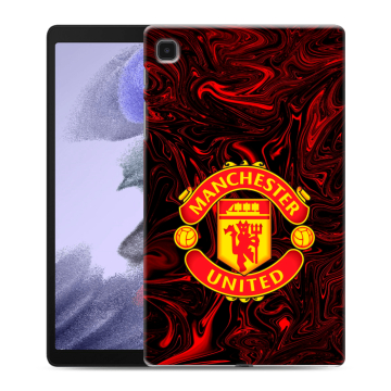 Силиконовый чехол на Samsung Galaxy Tab A7 lite с принтом Manchester United