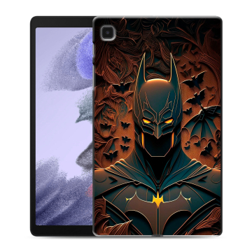 Силиконовый чехол на Samsung Galaxy Tab A7 lite с принтом Batman Бэтмен
