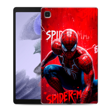 Силиконовый чехол на Samsung Galaxy Tab A7 lite с принтом Spiderman Человек паук Силиконовый чехол на Samsung Galaxy Tab A7 lite с принтом Spiderman Человек паук