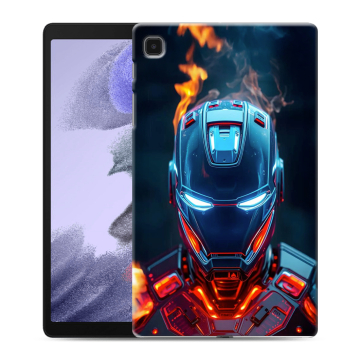 Силиконовый чехол на Samsung Galaxy Tab A7 lite с принтом IronMan Железный человек