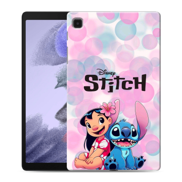 Силиконовый чехол на Samsung Galaxy Tab A7 lite с принтом Лило и Стич Силиконовый чехол на Samsung Galaxy Tab A7 lite с принтом Лило и Стич