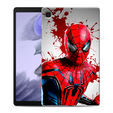 Силиконовый чехол на Samsung Galaxy Tab A7 lite с принтом Spiderman Человек паук