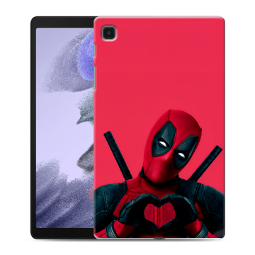 Силиконовый чехол на Samsung Galaxy Tab A7 lite с принтом Дедпул Deadpool