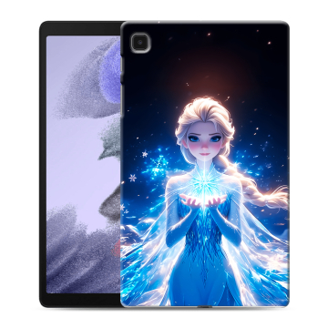 Силиконовый чехол на Samsung Galaxy Tab A7 lite с принтом Холодное сердце Frozen Силиконовый чехол на Samsung Galaxy Tab A7 lite с принтом Холодное сердце Frozen